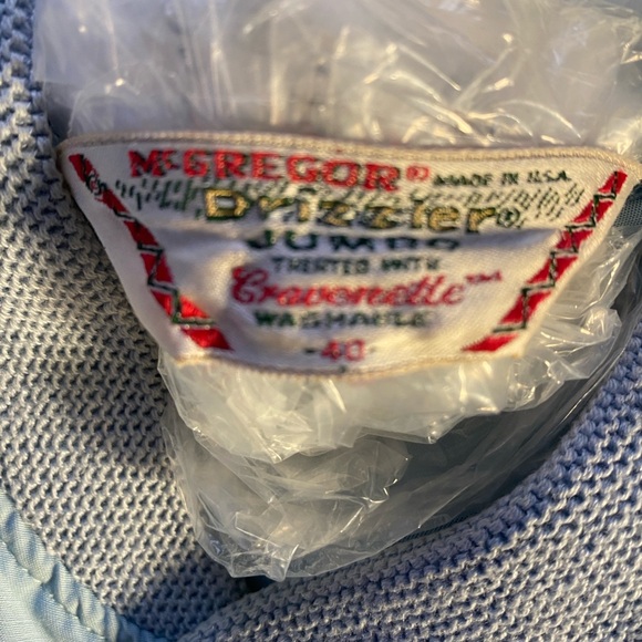 VINTAGE Light Blue ACADEMY AWARD PATCH  CINE MOBILE DRIZZLER JACKET  MCGREGOR - Picture 9 of 9